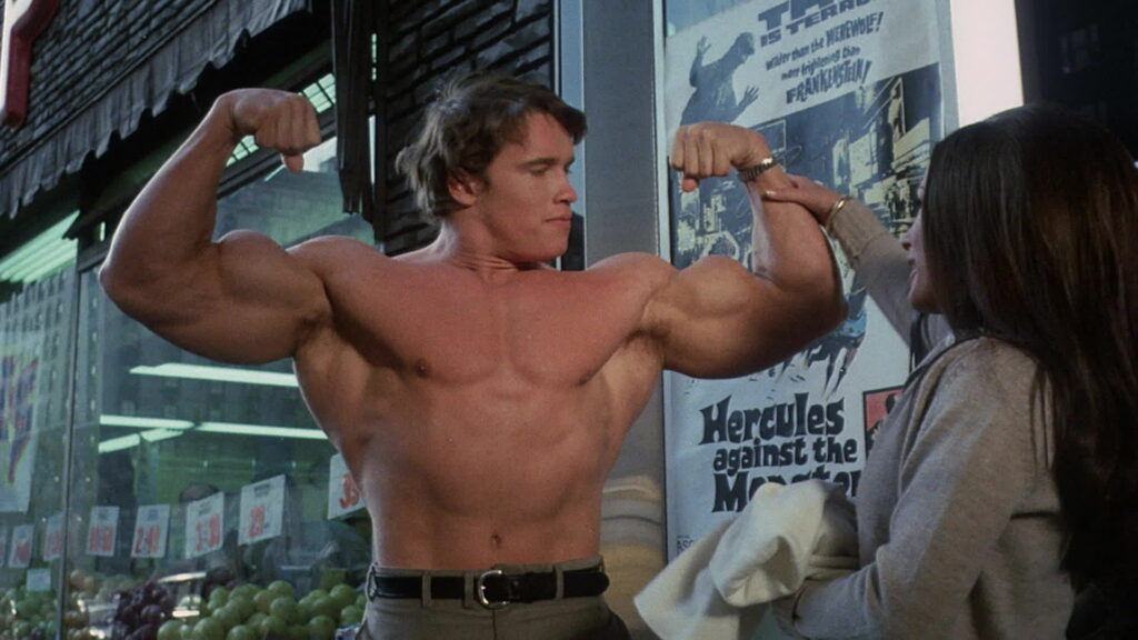 Arnold Schwarzenegger in Hercules in New York